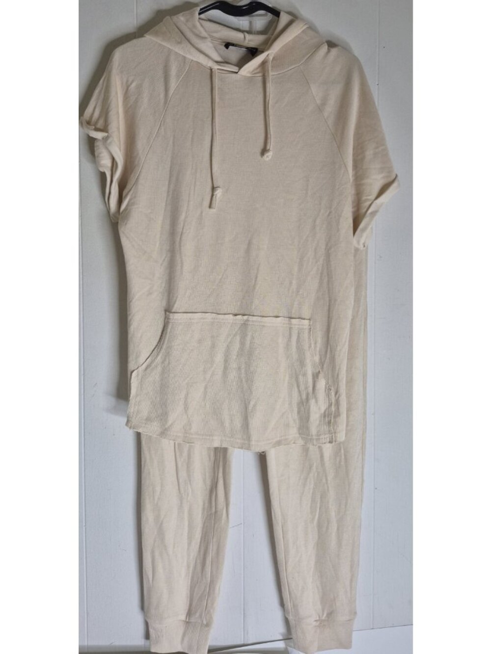 Kittenish Casual Hoodie And Sweatpants Set Women's Size S